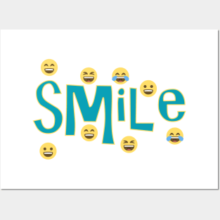 smile Posters and Art